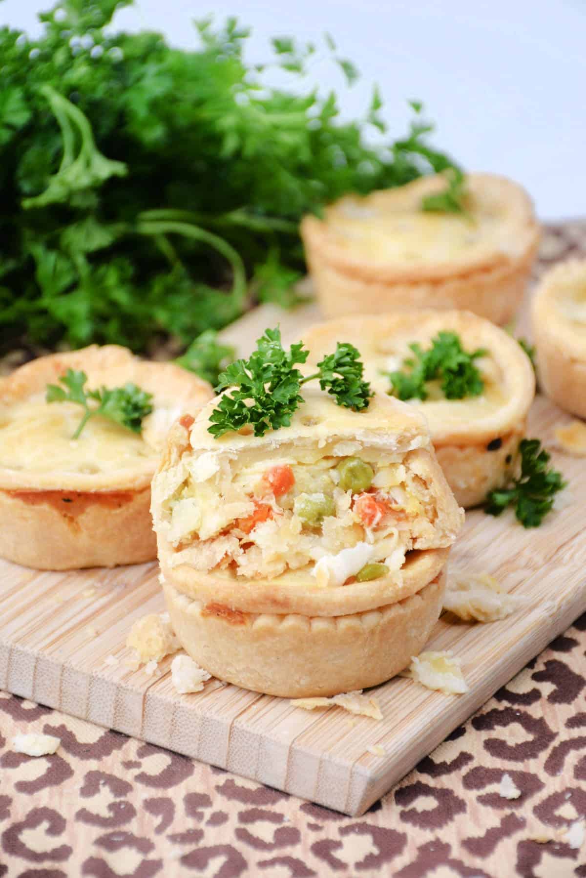 Mini Chicken Pot Pies CheekyKitchen