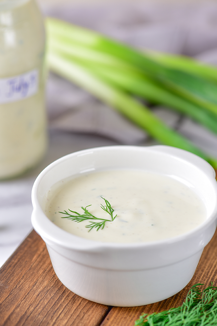 Perfect Homemade Ranch Dressing CheekyKitchen