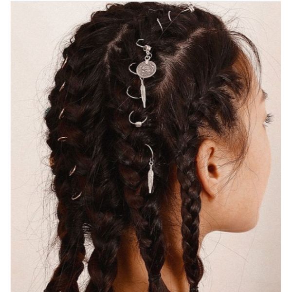 50+ Striking Hair Rings Hairstyle Ideas Cheeky Locks
