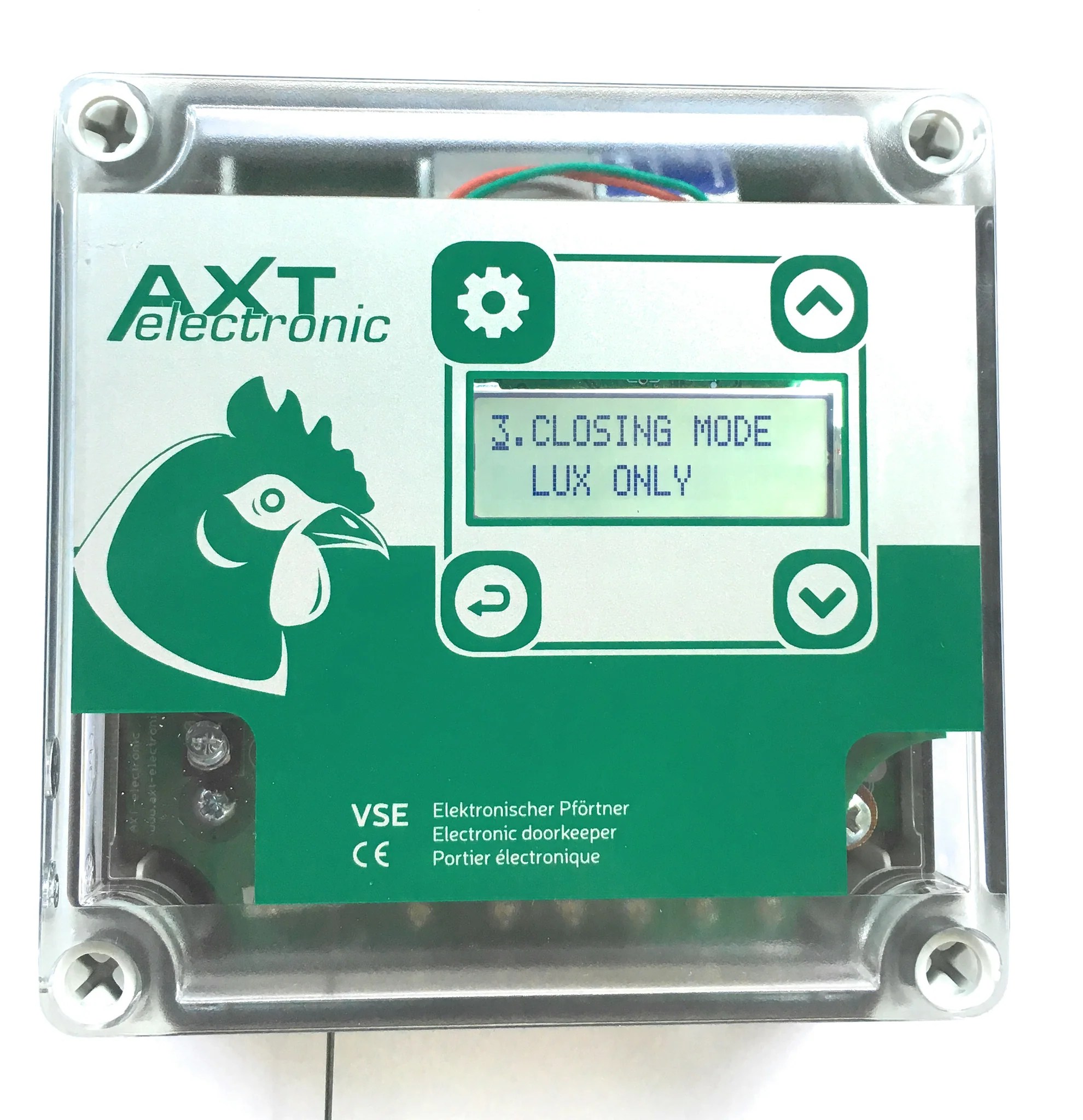 Programmable Chicken Coop Door Opener & Closer VSE AllInOne Comp