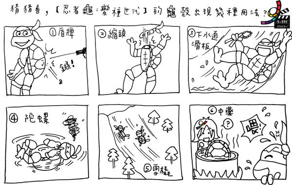 【忍者龜：變種世代】背著龜殼的美國青少年