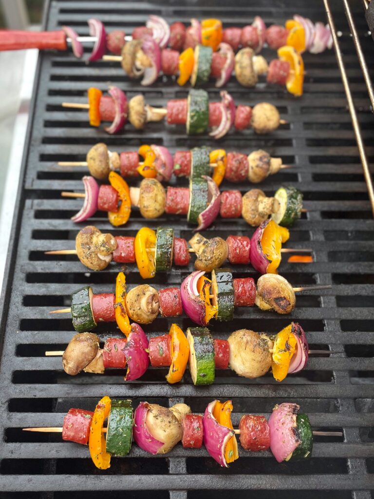 Sausage Kabobs Cheerful Choices