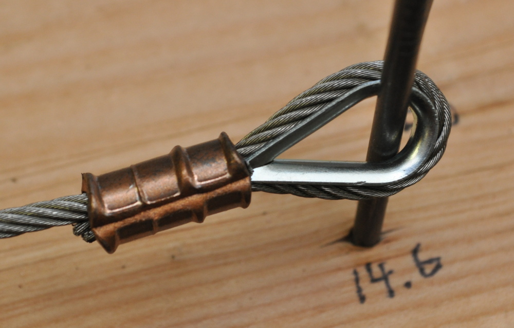 Made My First Aircraft Control Cables Cheerful Curmudgeon