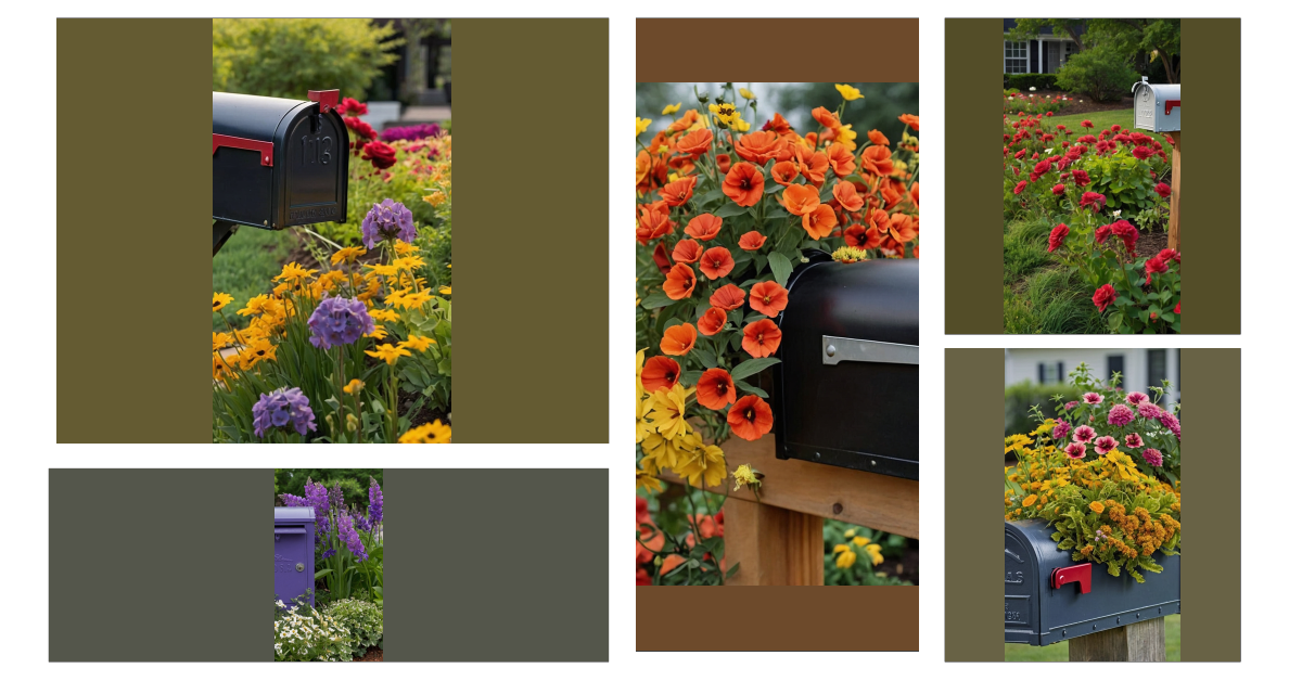 Blooms and Bricks 15 Mailbox Flower Bed Ideas to Spruce Up Your Yard