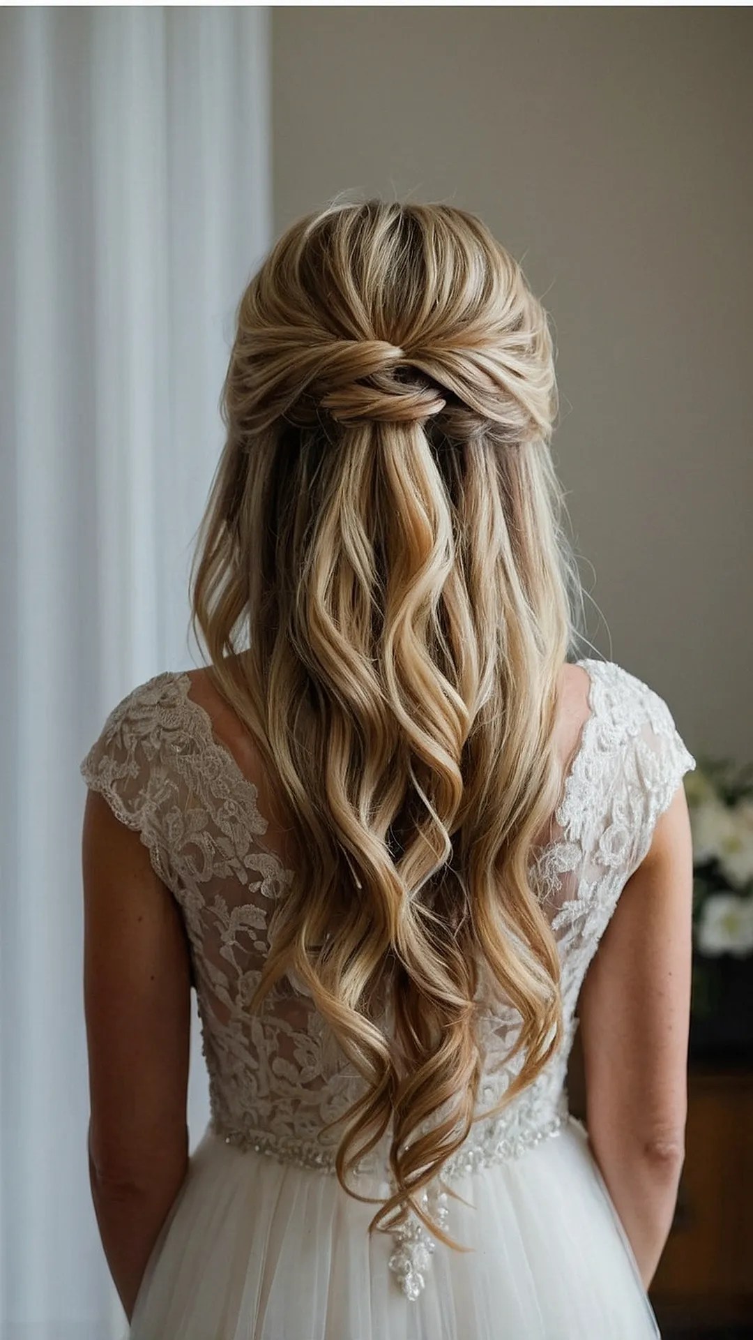 Dreamy Half Up Half Down Wedding Hairstyles for Every Hair Length