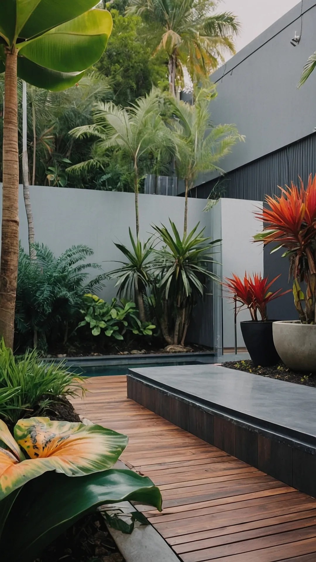 Small But Mighty 15 Tropical Landscaping Ideas for Your Cozy Backyard