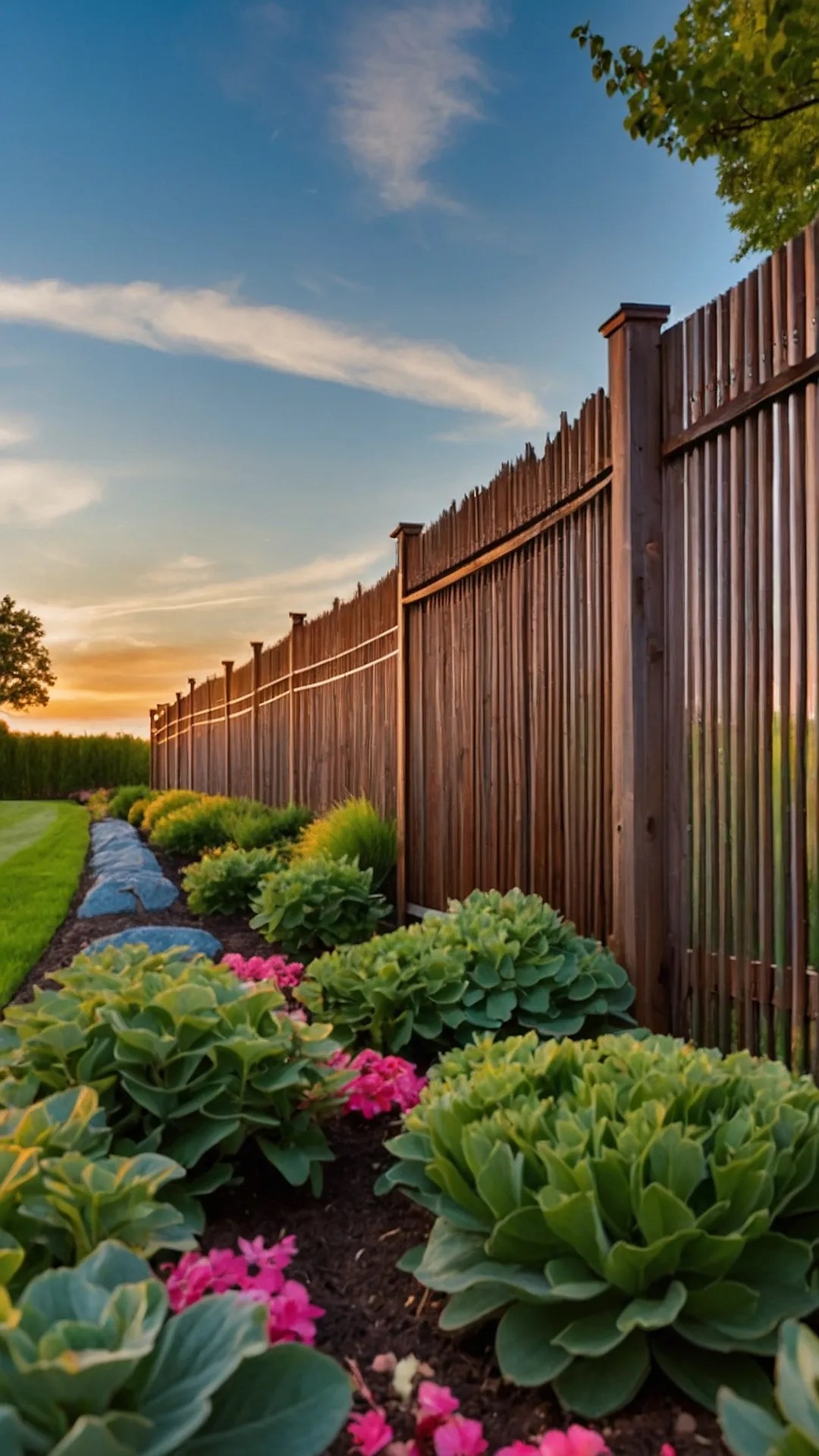 15 Creative Fence Line Landscaping Ideas for Every Backyard Cheerful