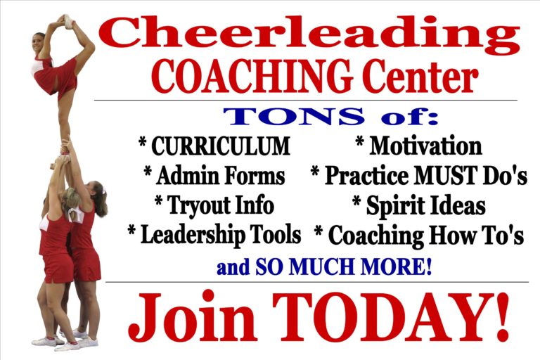 Cheerleading Coaching 101 How to Coach Cheerleading
