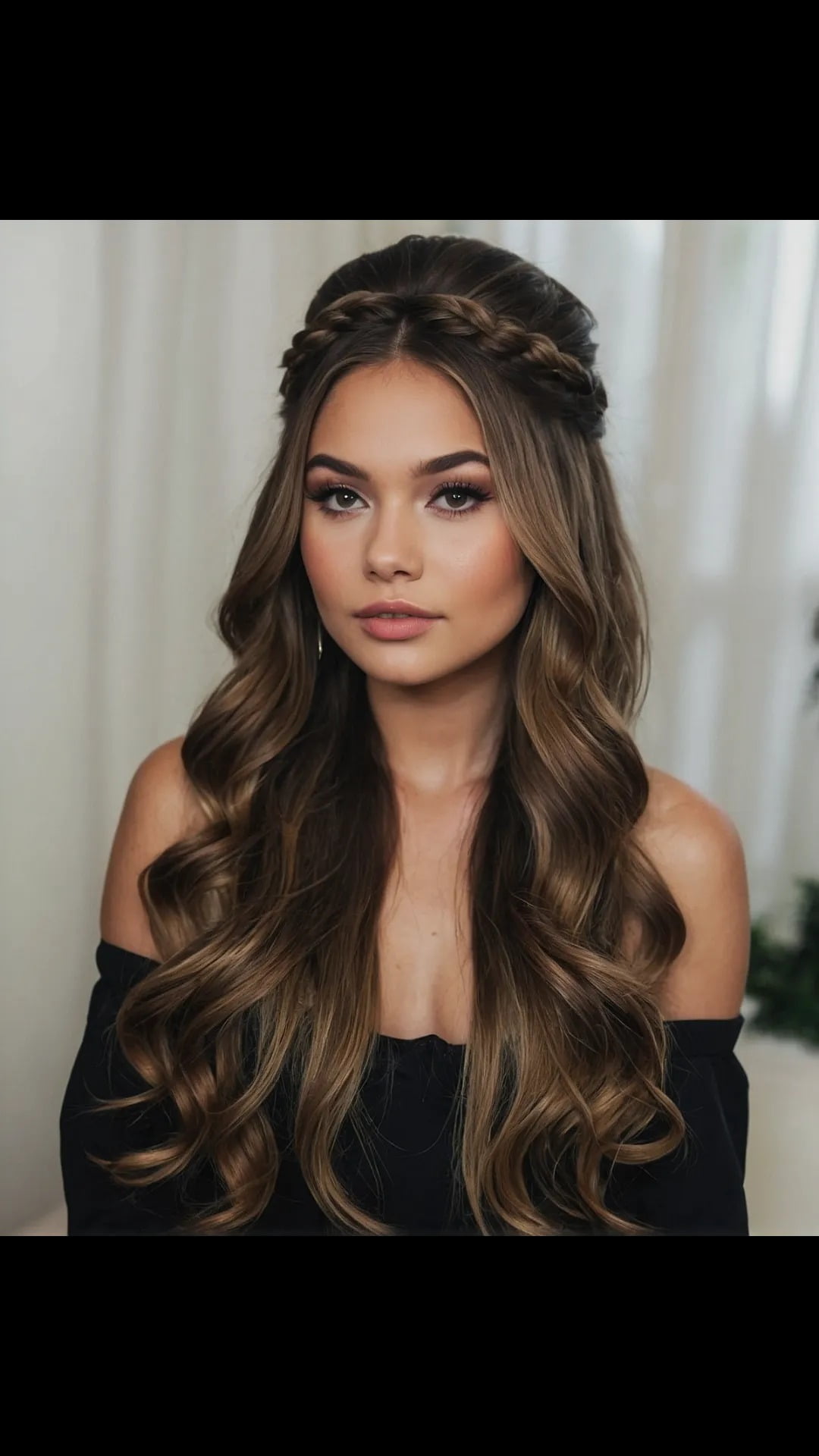 Half Up, Half Down 15 Pretty Prom Hairstyles for Every Hair Type