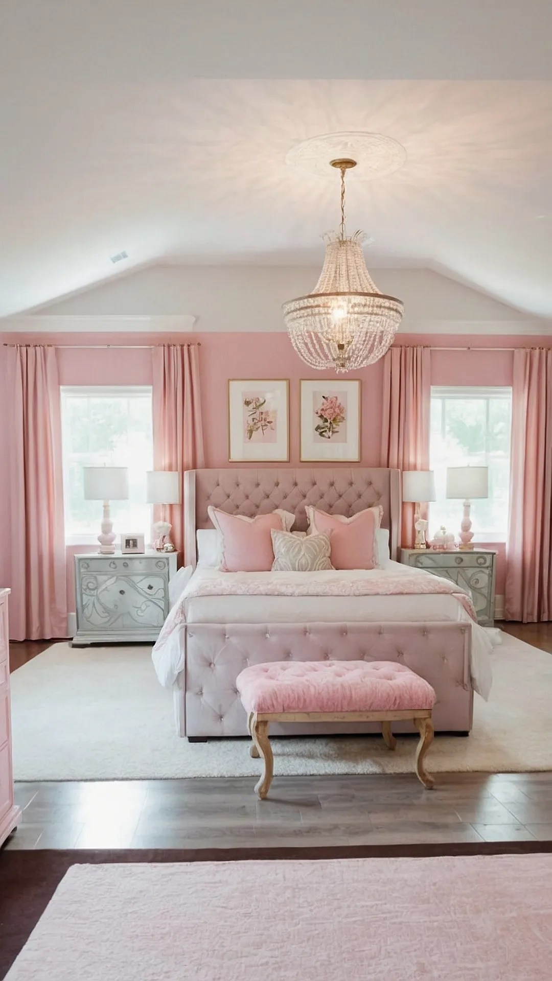 15 Pink Bedroom Ideas That Will Make You Feel Like a Princess Cheer Lives