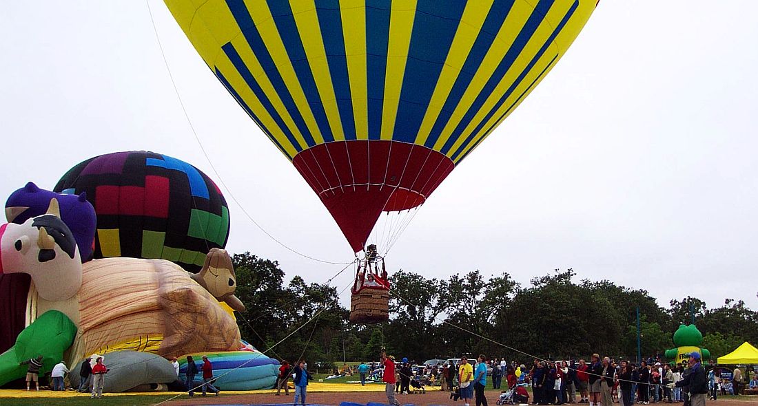 Cheers Aerial Media Tethered Hot Air Balloon Rides