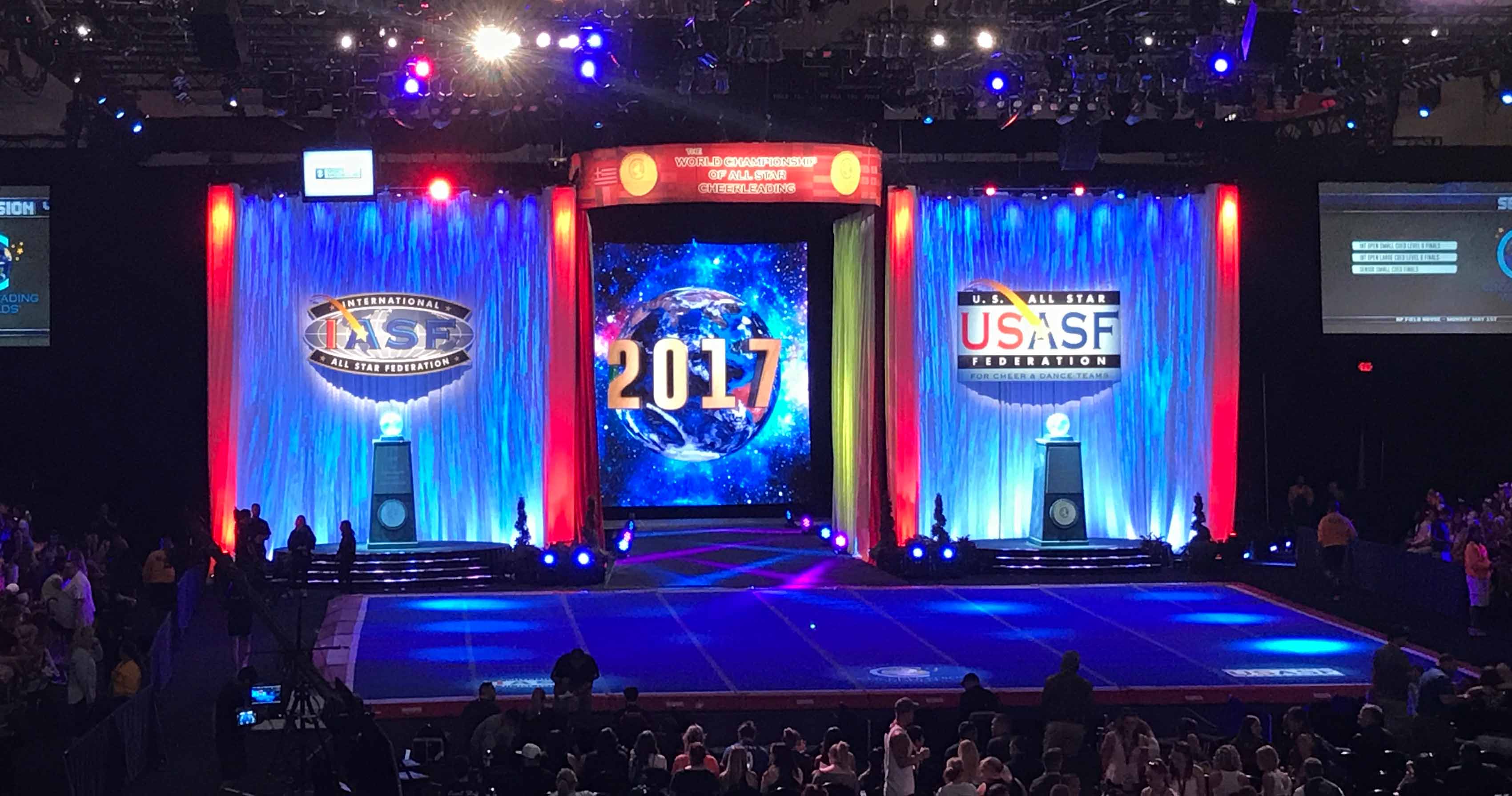 Cheer Theory's 2017 Gym Ranking Based on Worlds Titles Cheer Theory