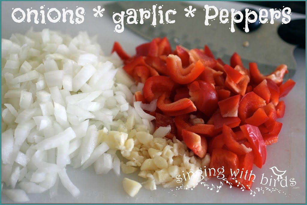 OnionsGarlicPeppers Cheery Kitchen