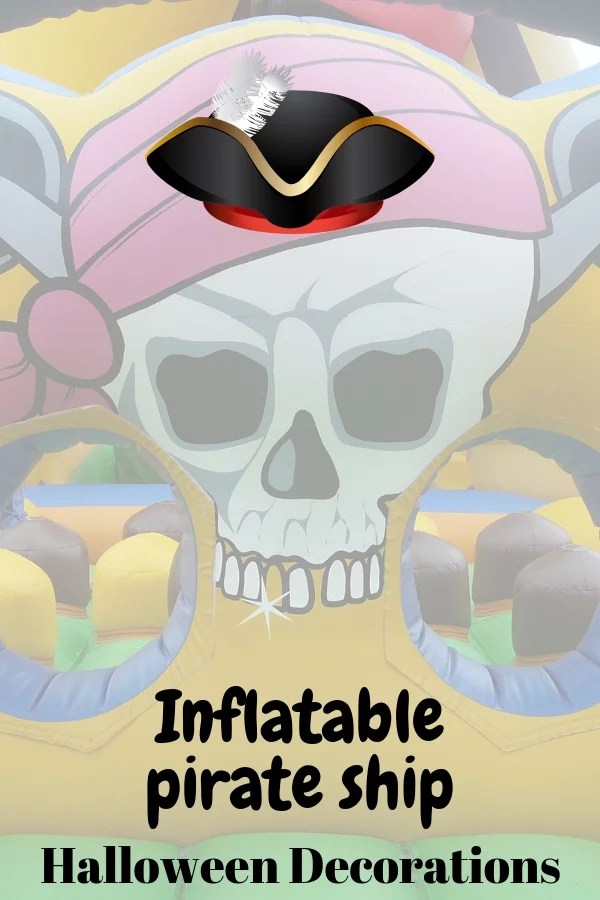 Inflatable Halloween Decorations Pirate Ship Cheery Room