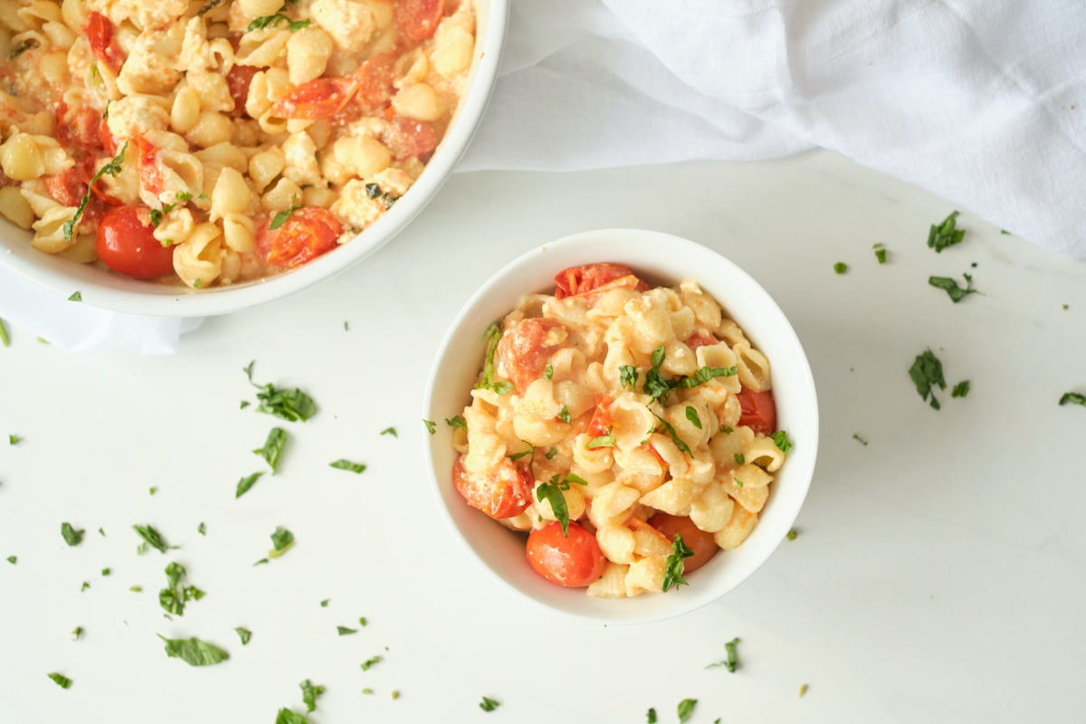 Baked Feta Cheese Pasta Delicious 1 Pot Pasta Sensation