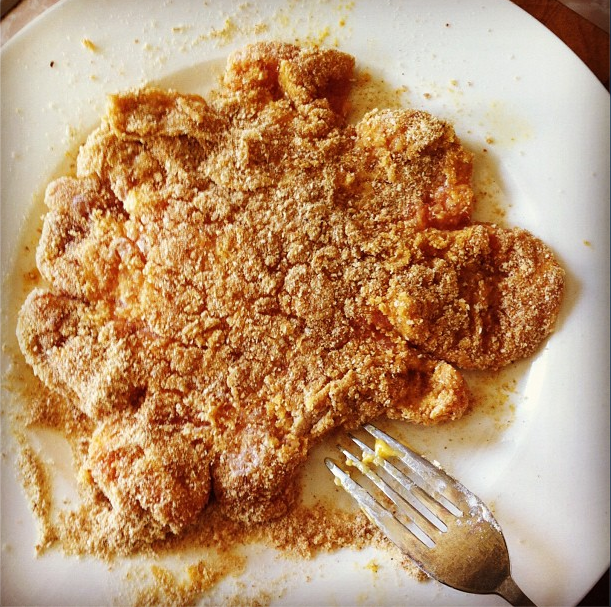 How to Make the Best Schnitzel (let the games begin) cheese and toast