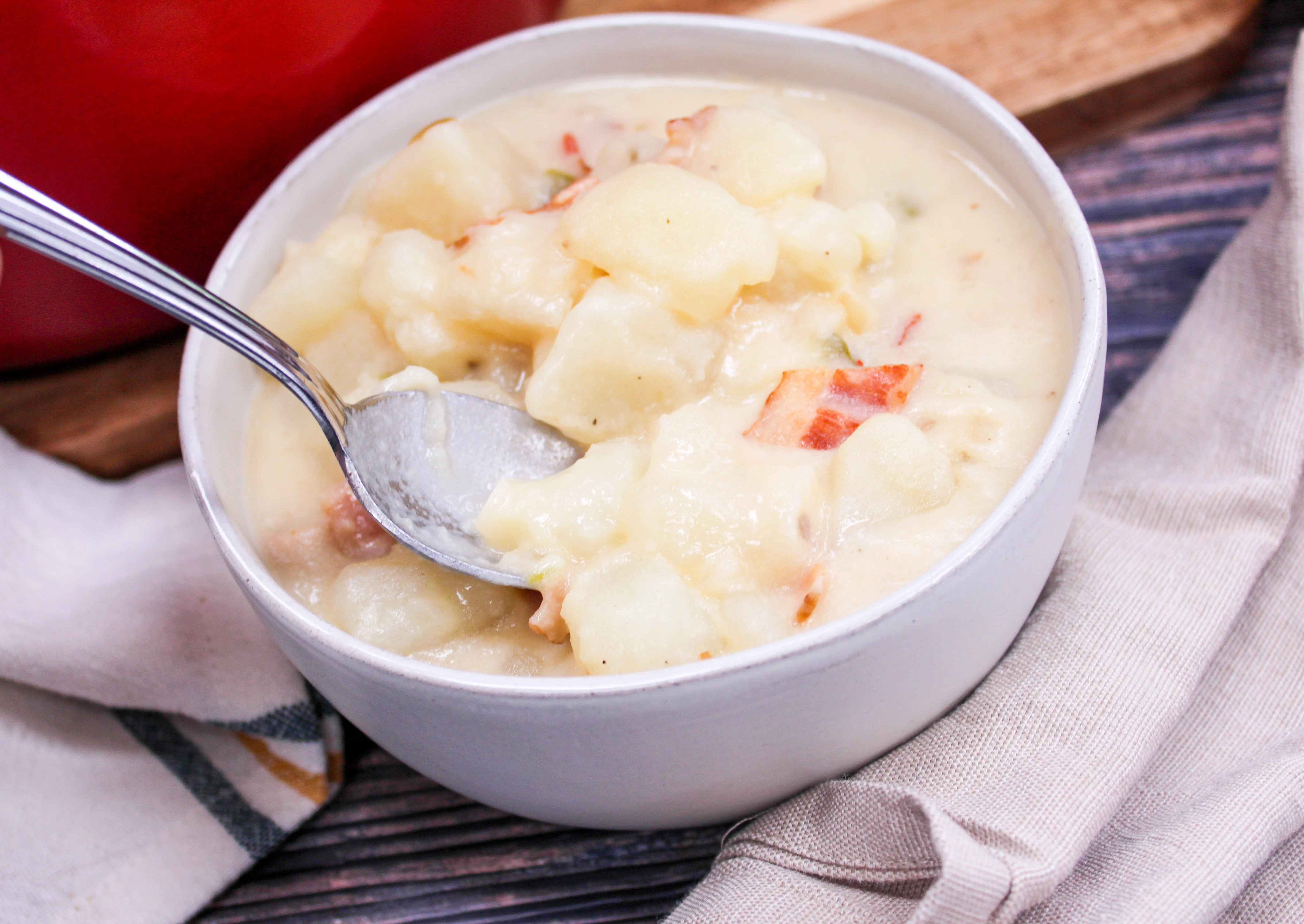 soup in a bowl