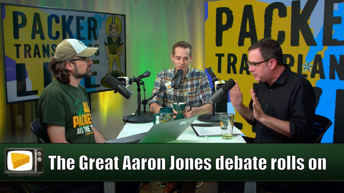 Packer Transplants 164 Tom Grossi in the house