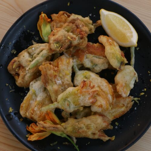 Fried Squash Blossoms Chef Studio