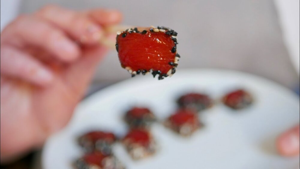 Watermelon Tuna Recipe for Vegan Tuna Chef Studio