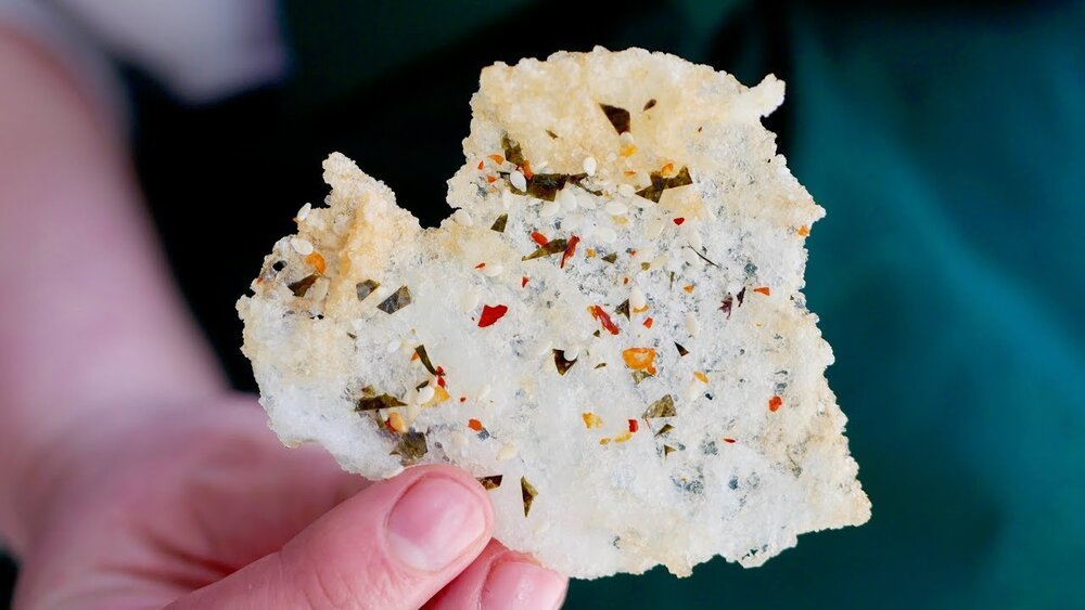 Rice Chip Tuiles Chef Studio