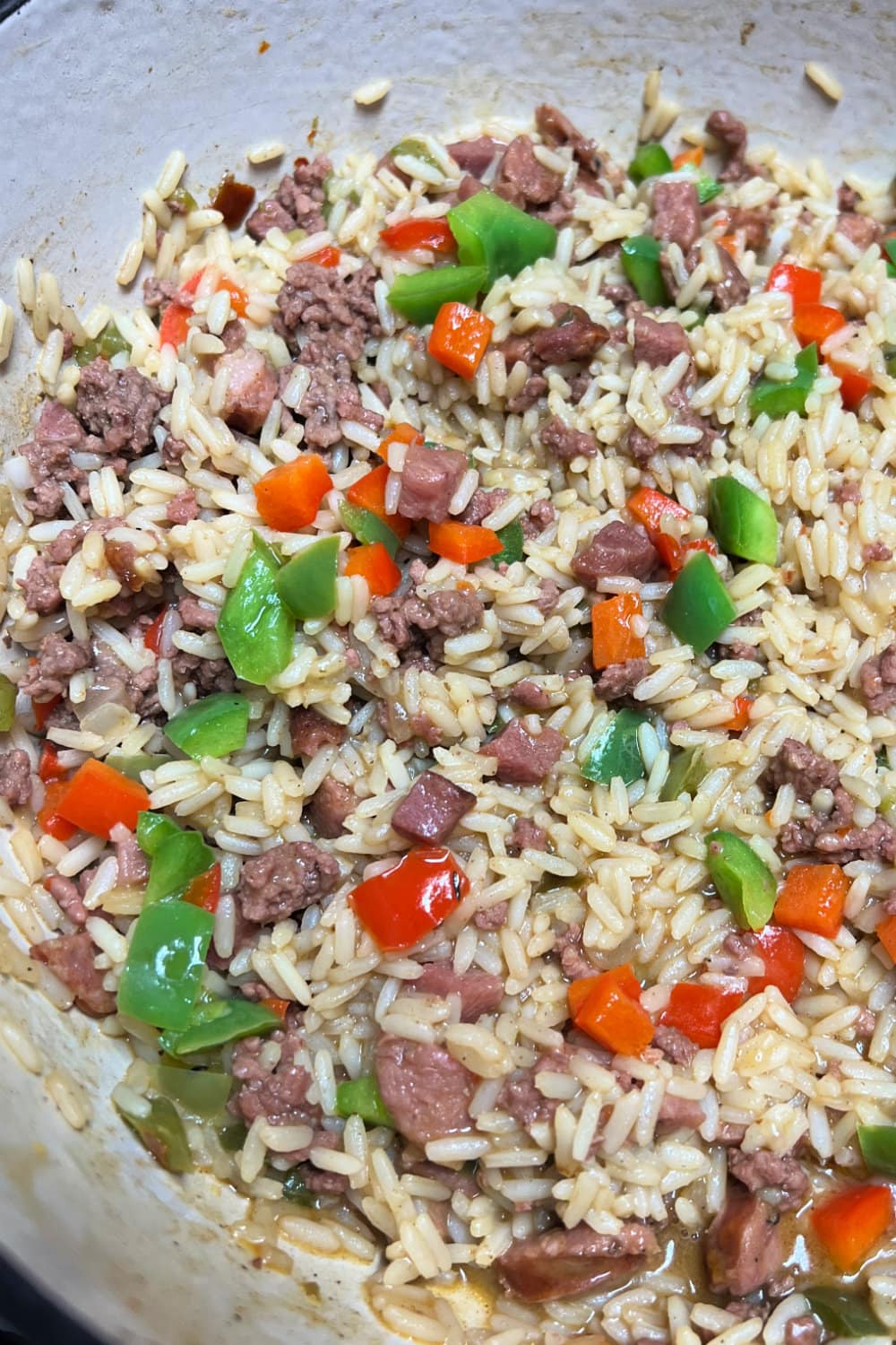 Dirty Rice with Sausage