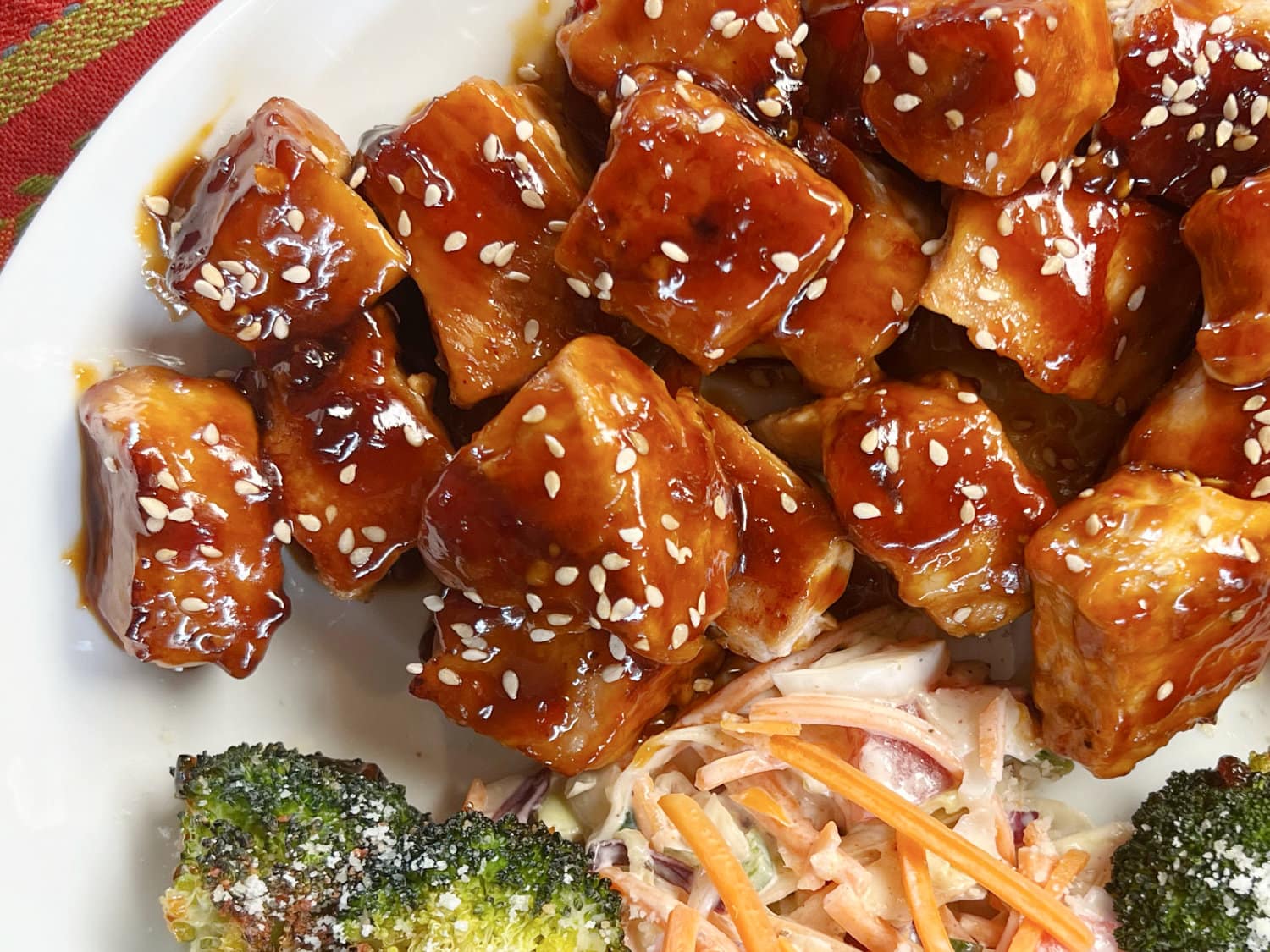 Saucy Cubed Pork