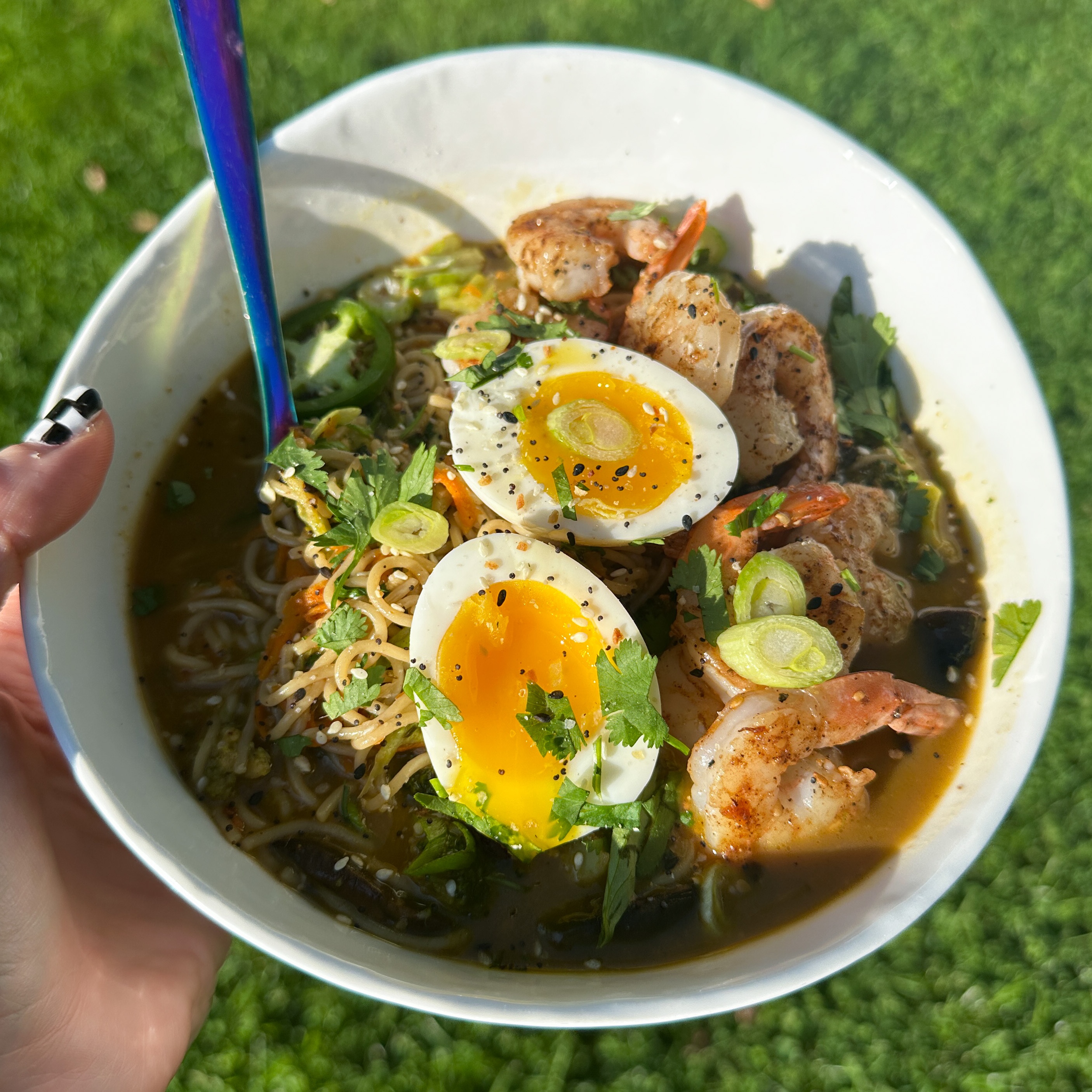 Homemade Shrimp Ramen and Veggies Chef Allie's Kitchen