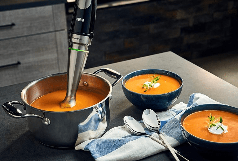How to Use an Immersion Blender To Make Soup & Smoothies
