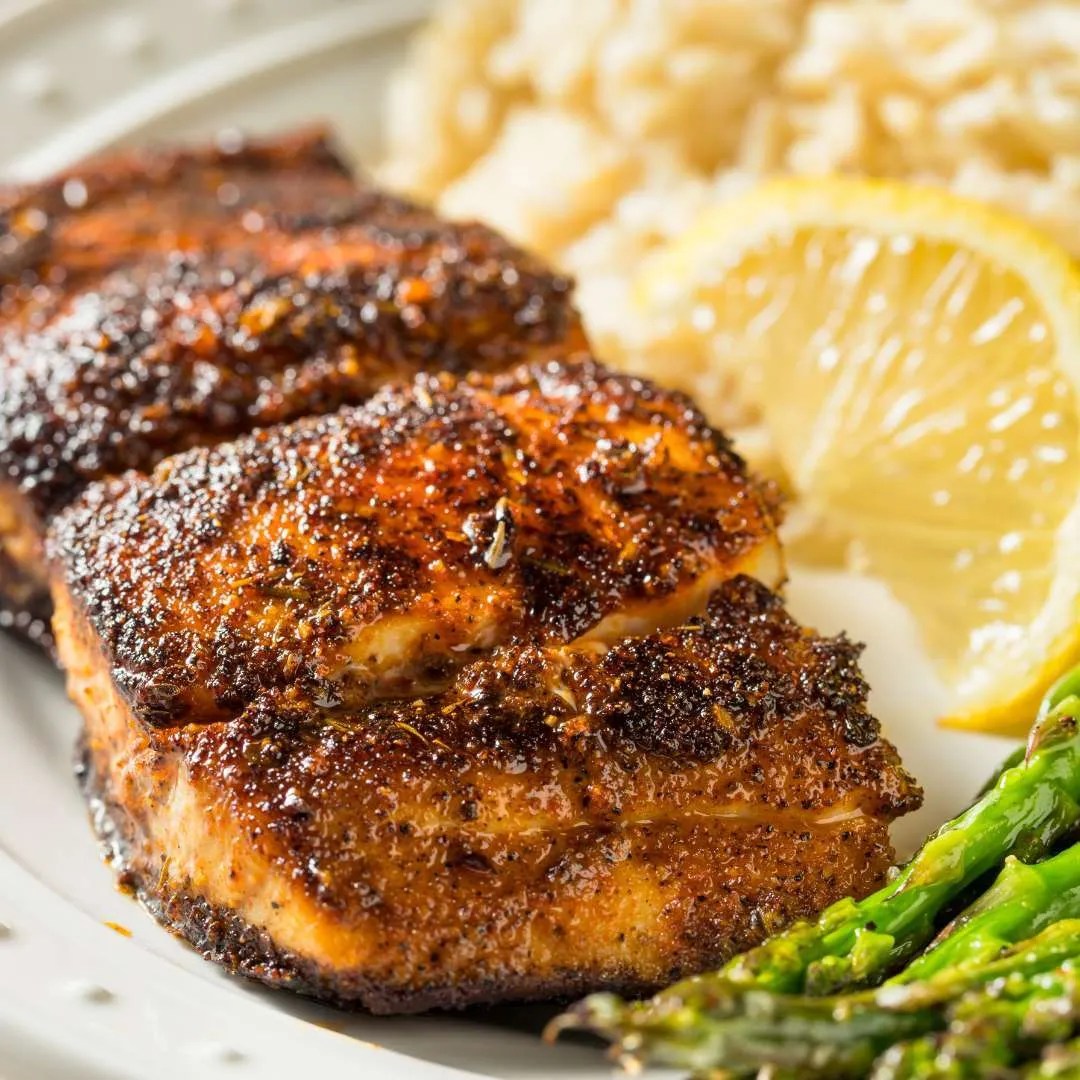 Blackened Swordfish Chef Bill