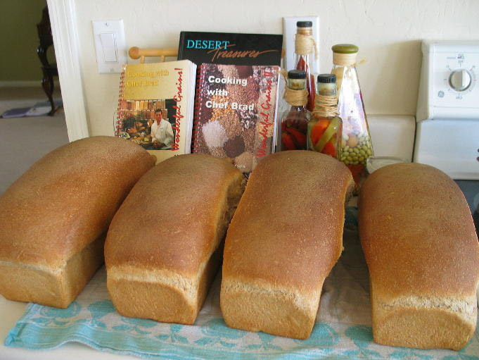 Basic Whole Wheat Bread Chef Brad America's Grain Guy