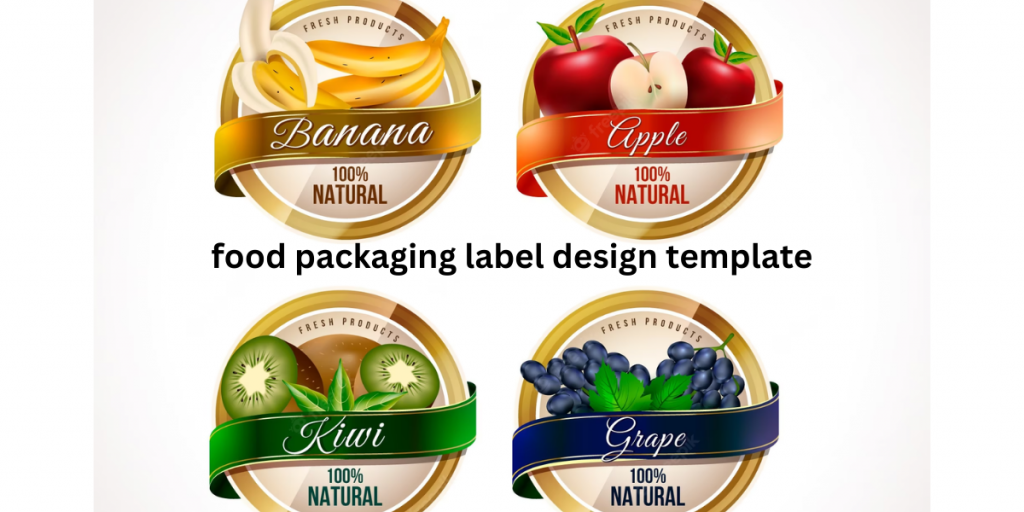 Food Packaging Label Design Template Chef Build