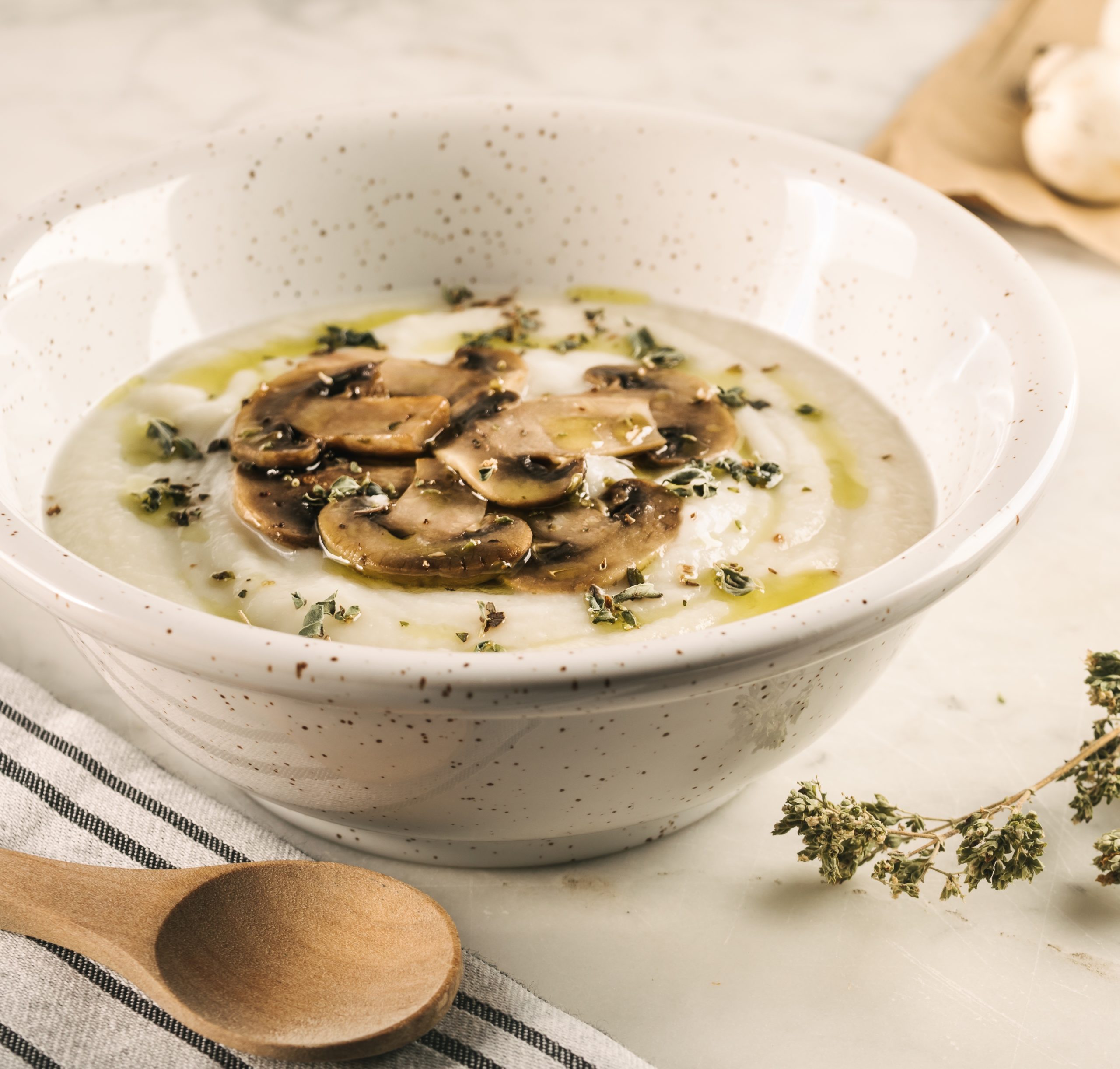 Crema de Champiñones y Setas