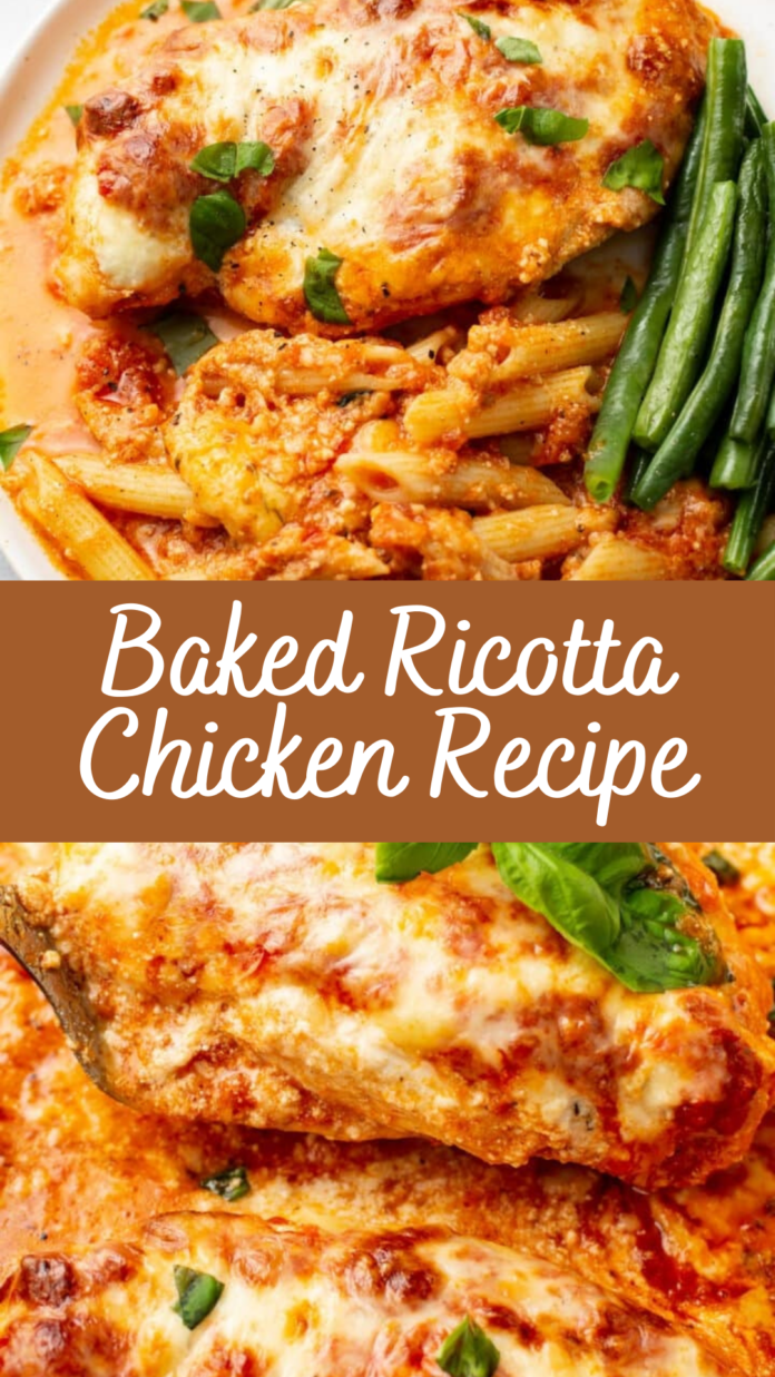 Baked Ricotta Chicken Recipe Cheff Recipes