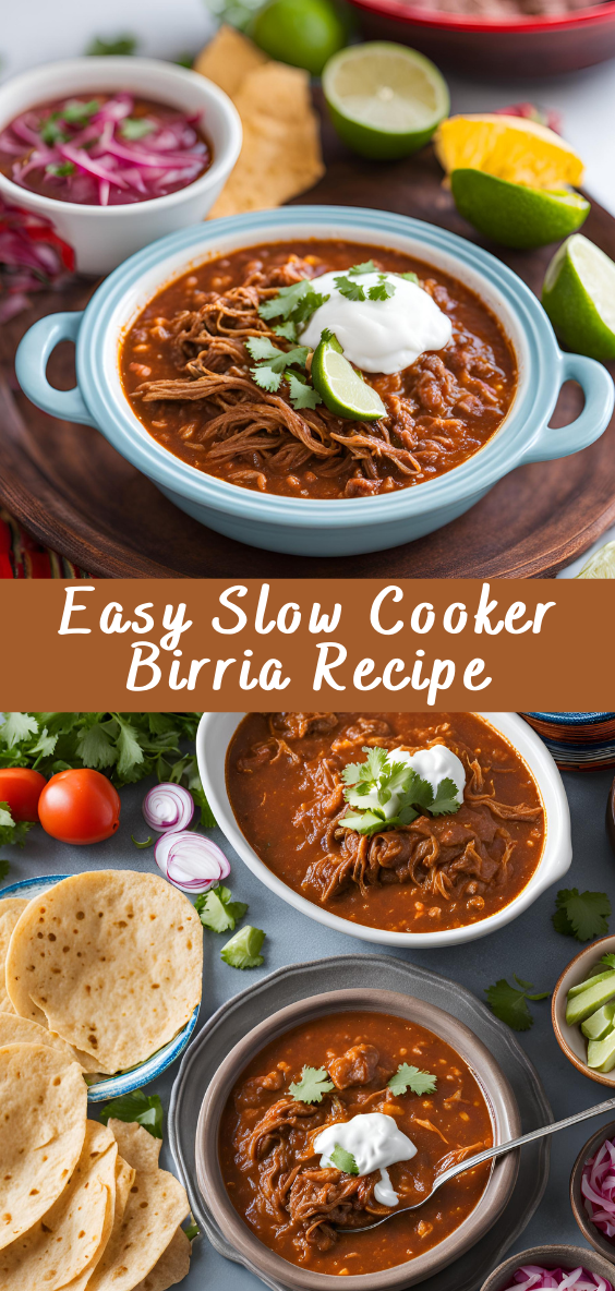 Easy Slow Cooker Birria Recipe Cheff Recipes