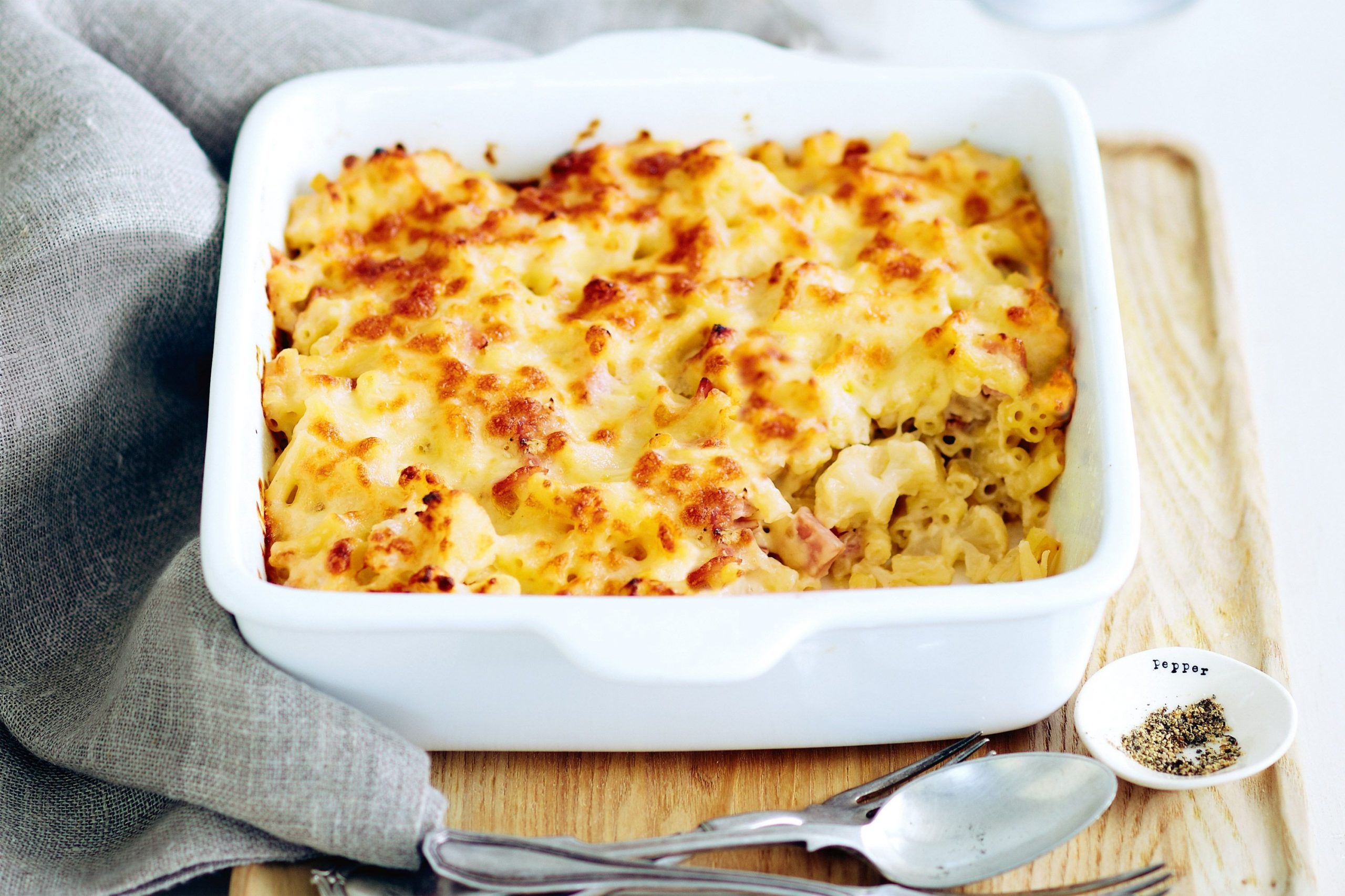 Gordon Ramsay Macaroni Cheese and Cauliflower Bake Recipe Chef Gordon