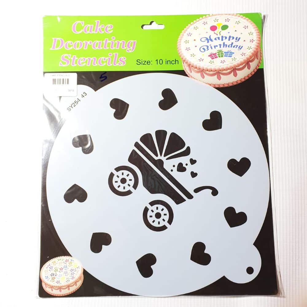 Cake Stencils 02 By Chefiality.pk