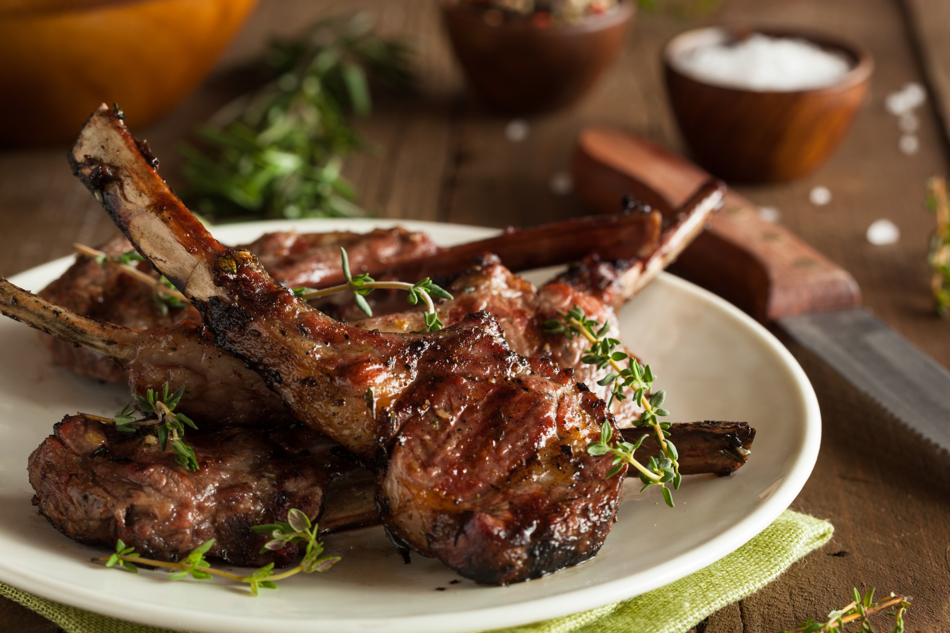 MARINATED LAMB CHOPS Robert Irvine