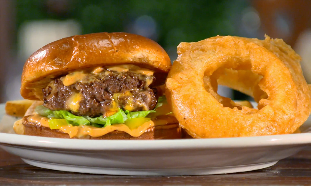 Monterey Jack & Pepper Jack Cheese Stuffed Burgers As Seen on