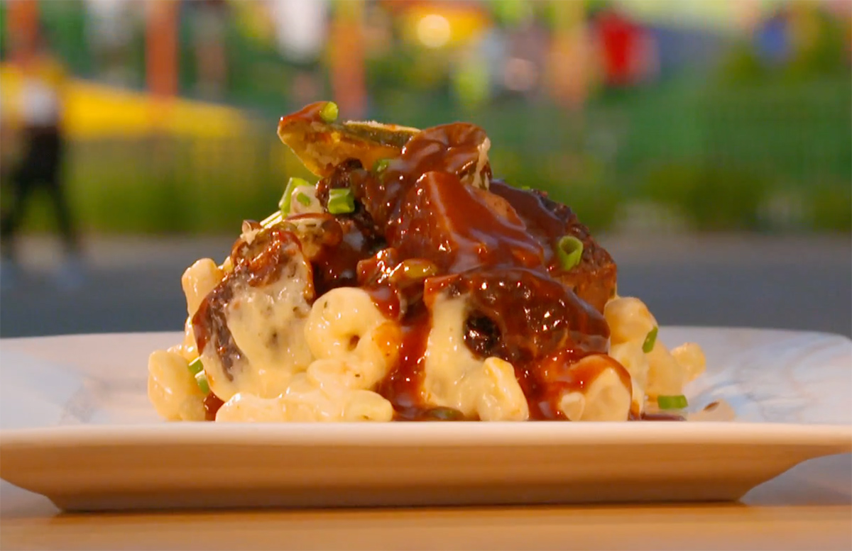 Mac & Cheese with Burnt Ends As Seen on Dinner Impossible Robert