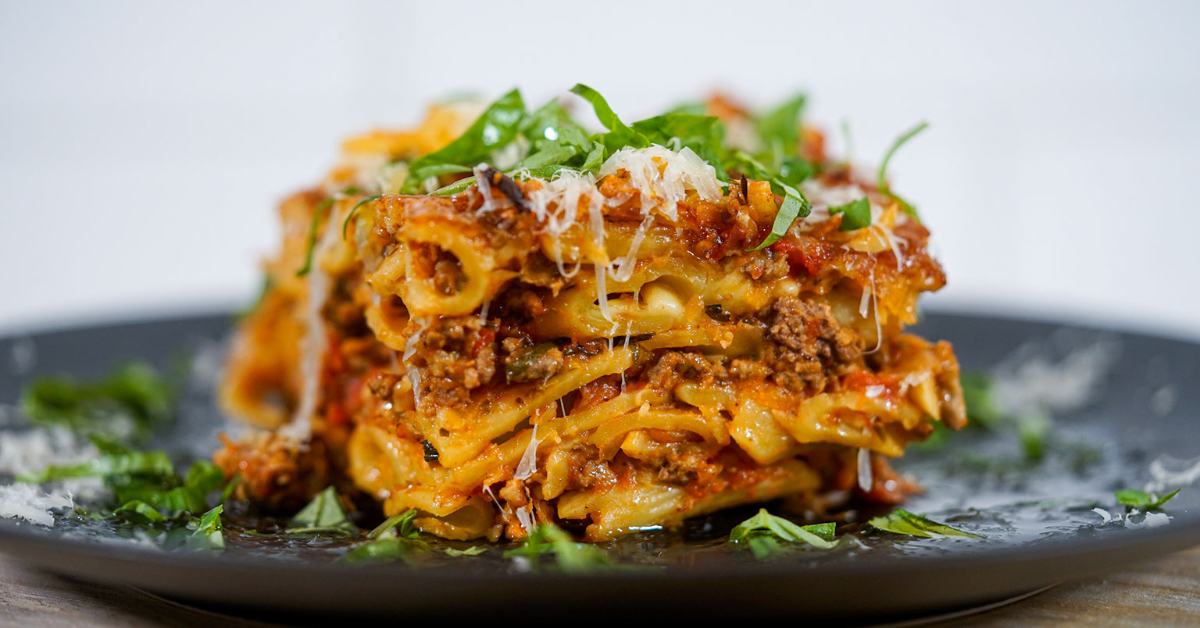 Bolognese Pasta Bake Chef Jack Ovens