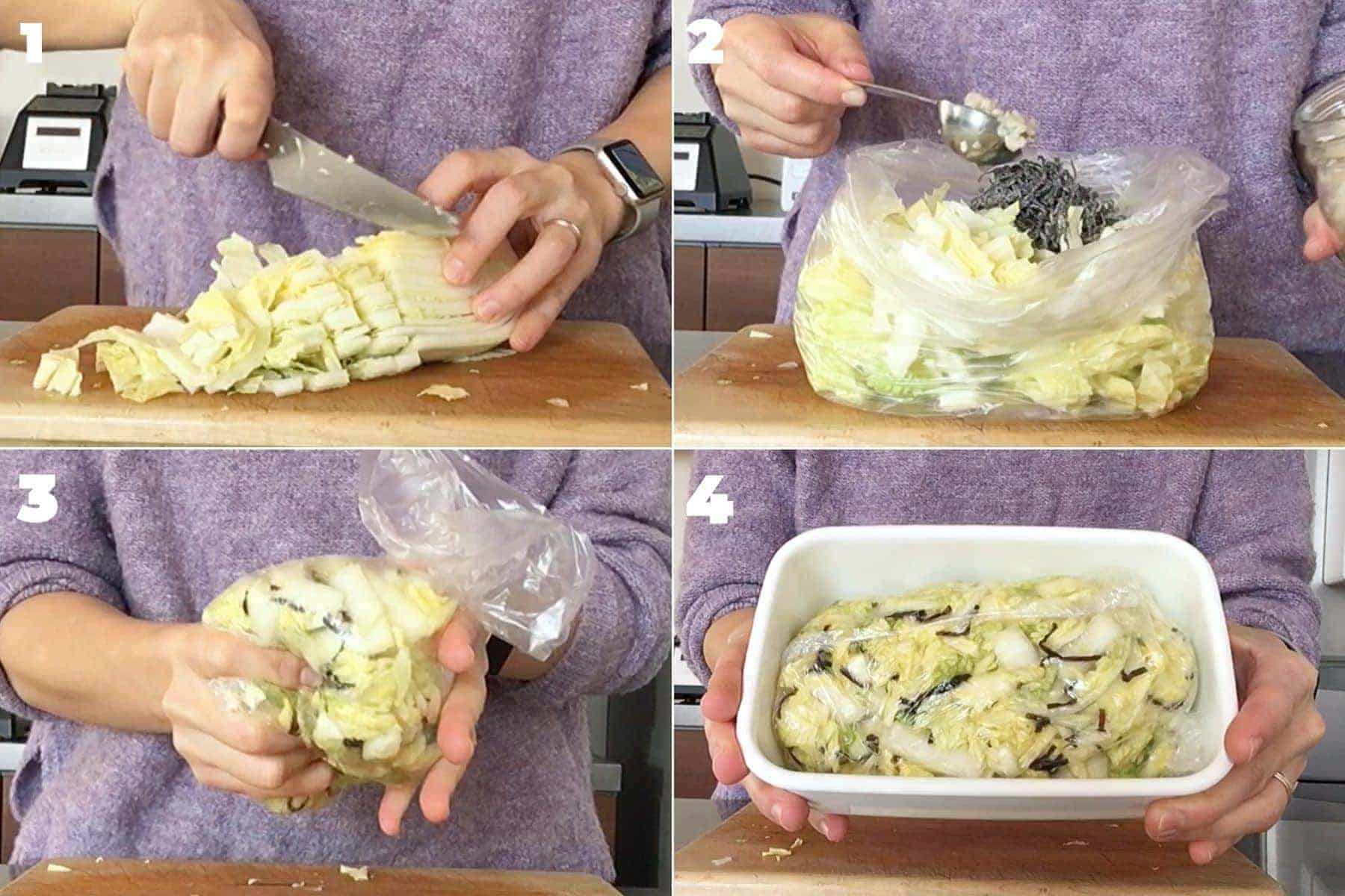 Japanese Pickled Napa Cabbage (Hakusai Tsukemono) Chef JA Cooks