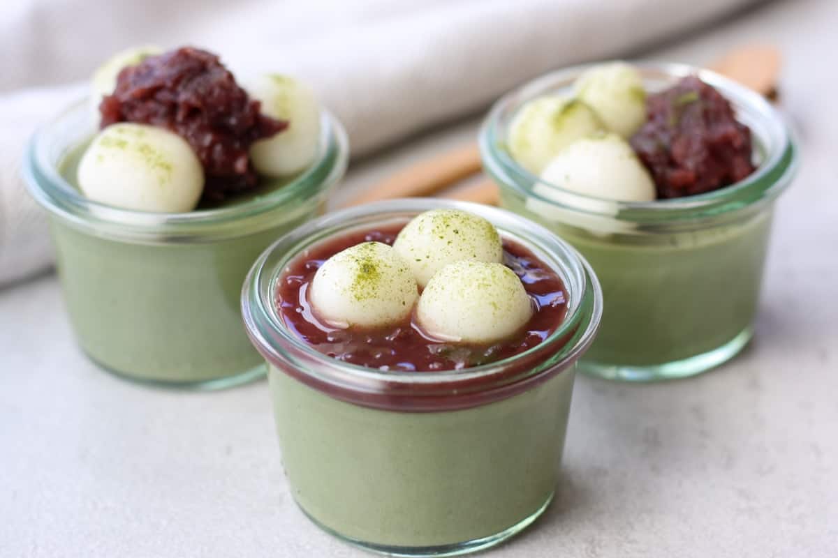 Creamy Matcha Pudding (Vegan) Chef JA Cooks