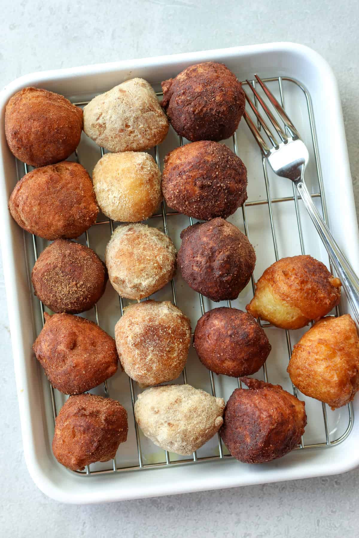 Vegan Tofu Donuts Recipe (Donut Holes) Chef JA Cooks