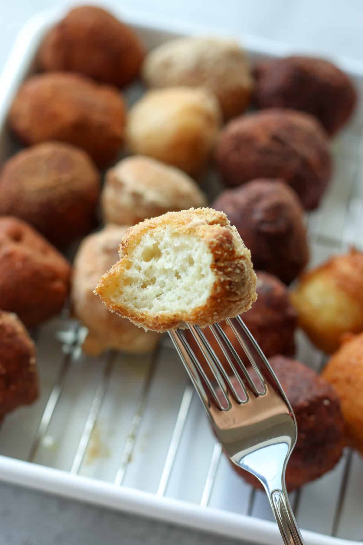 Vegan Tofu Donuts Recipe (Donut Holes) Chef JA Cooks