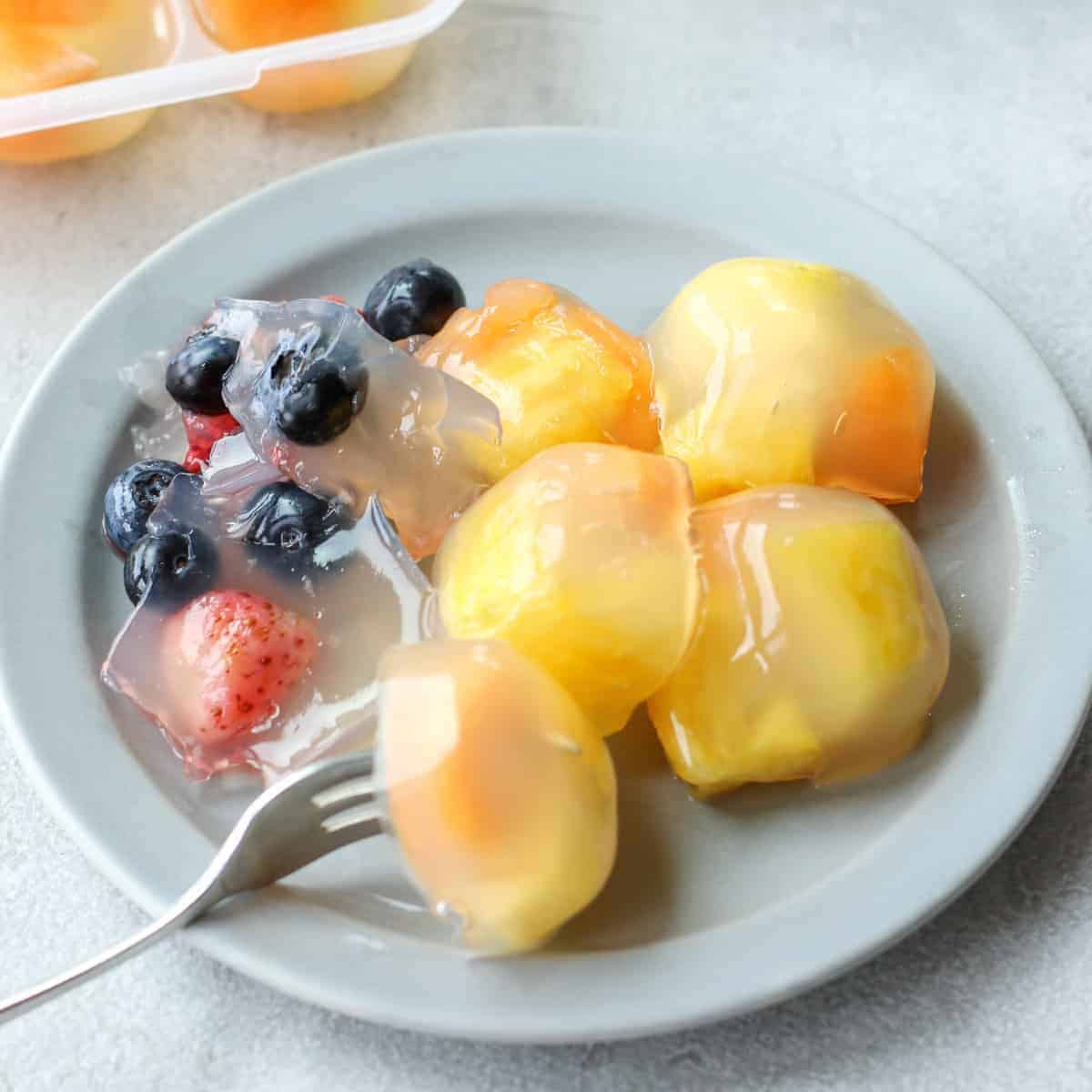 Japanese Kanten Fruit Jelly Recipe Chef JA Cooks