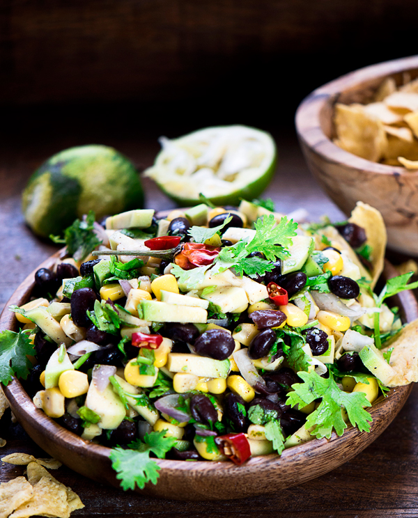 MEXICAN CORN AND BLACK BEAN SALSA Chefjar