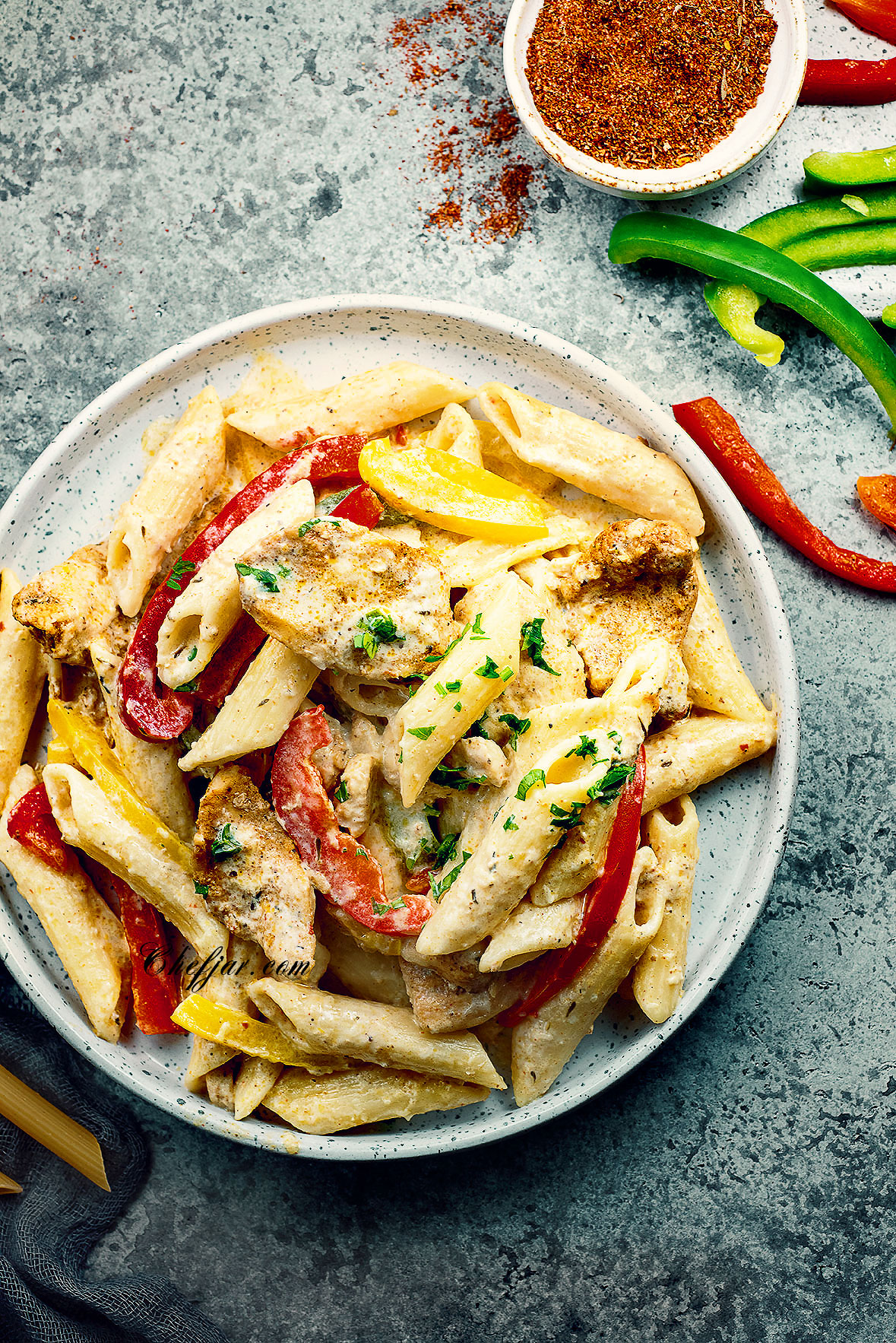 Rasta Pasta Recipe Alfredo Sauce Blog Dandk