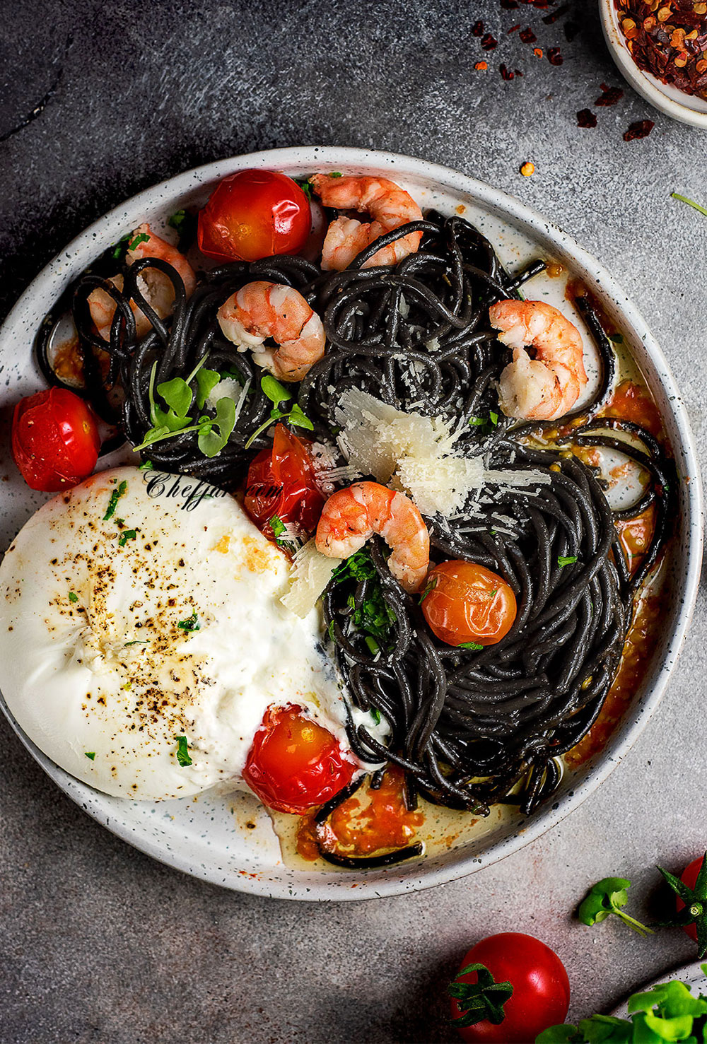 Squid Ink Pasta Recipe Chefjar