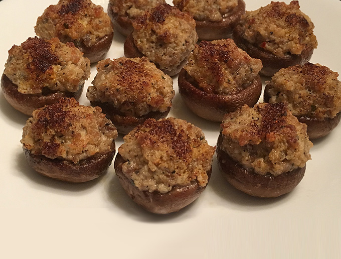 Stuffed Mushrooms Chef Jeff